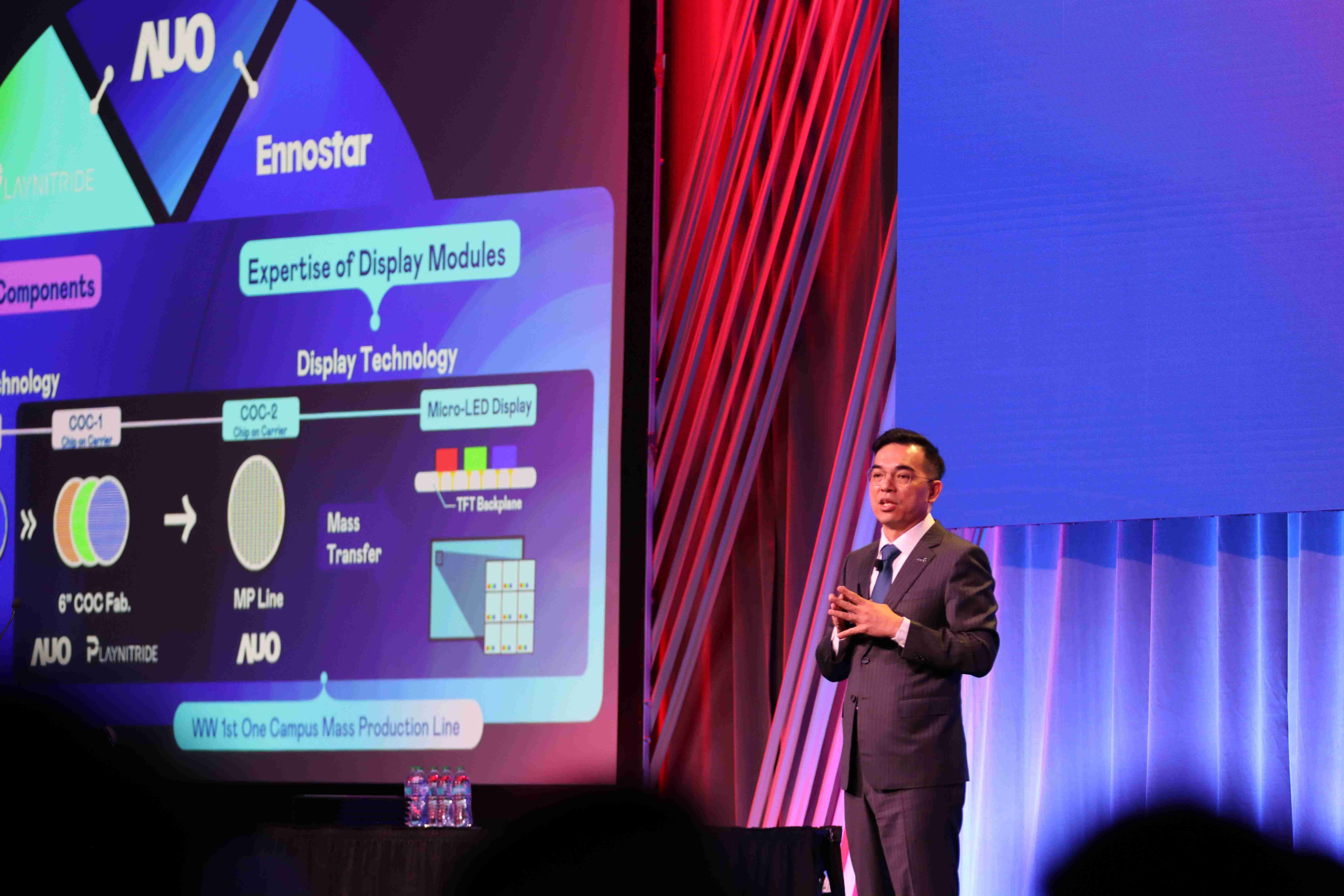 2025 SID显示周登场,,壹号平台光电执行长暨总经理柯富仁博士以〝Redefining Displays: Inspiring New Possibilities〞发表主题演说,,,,带领壹号平台以智能显示解决方案先驱,,,,透过AI赋能,,,重塑显示的视觉创新体验